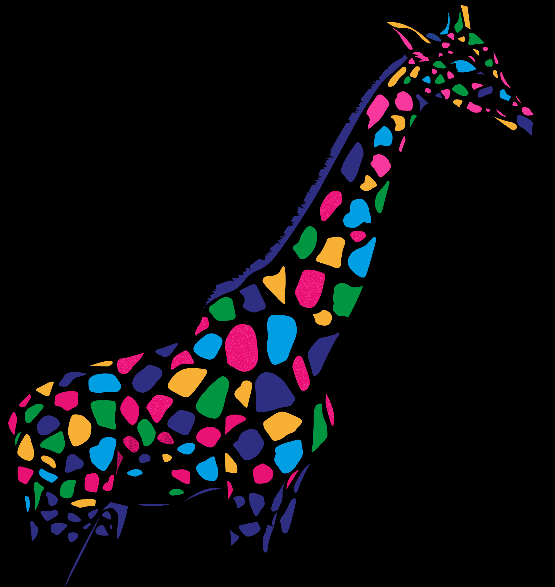 Kolorseal giraffe