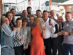 Winning team 
