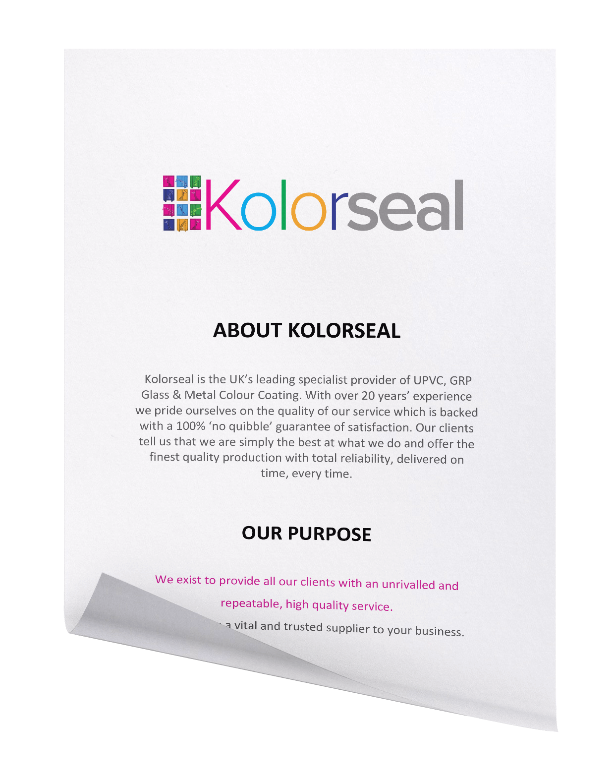 About Kolorseal