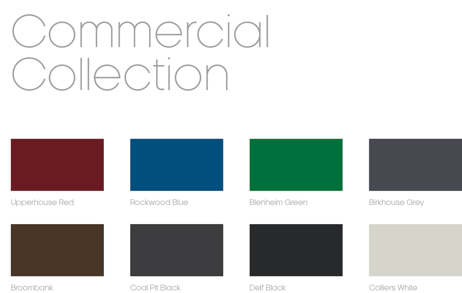 Commercial collection