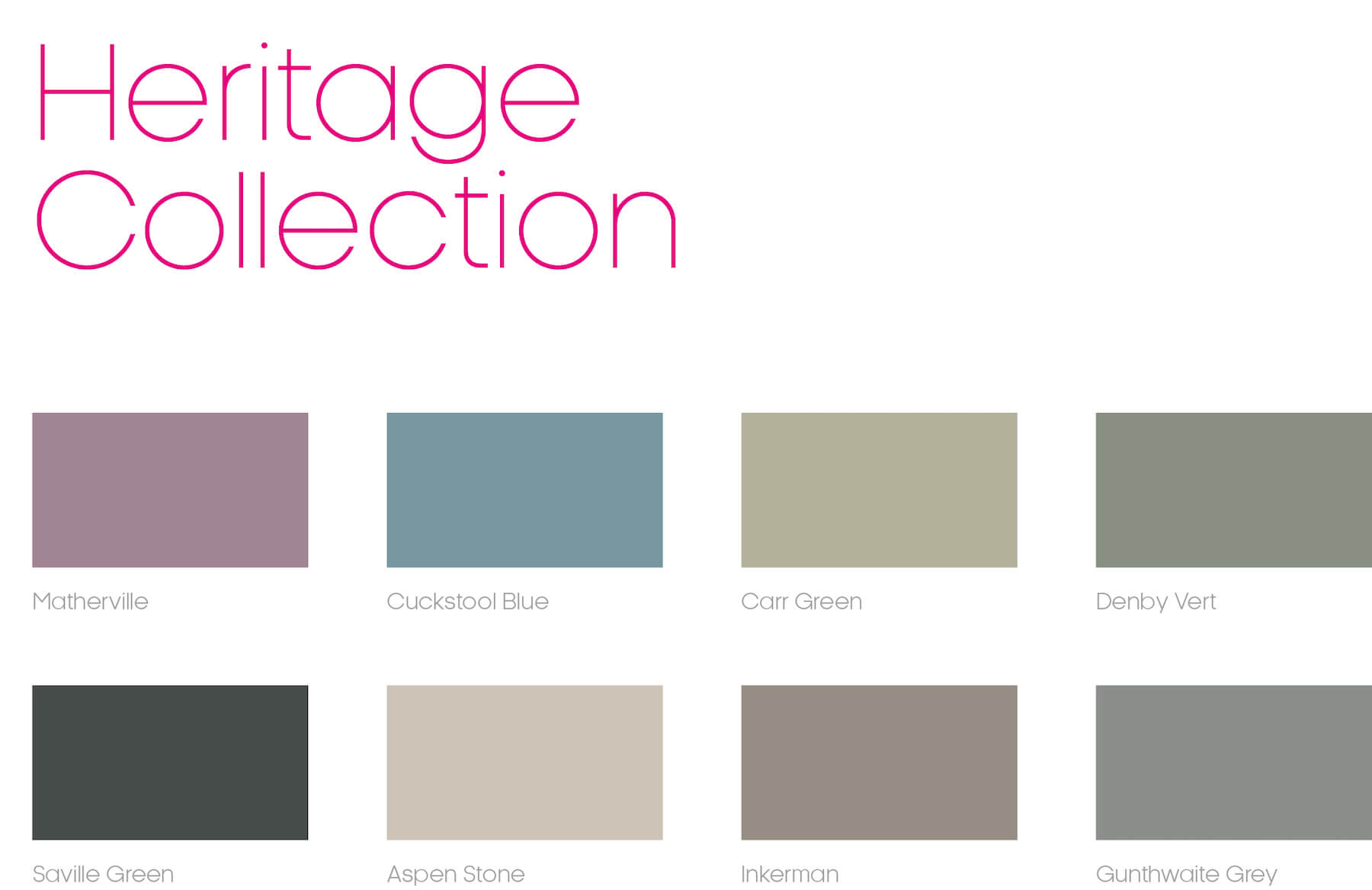 Heritage collection
