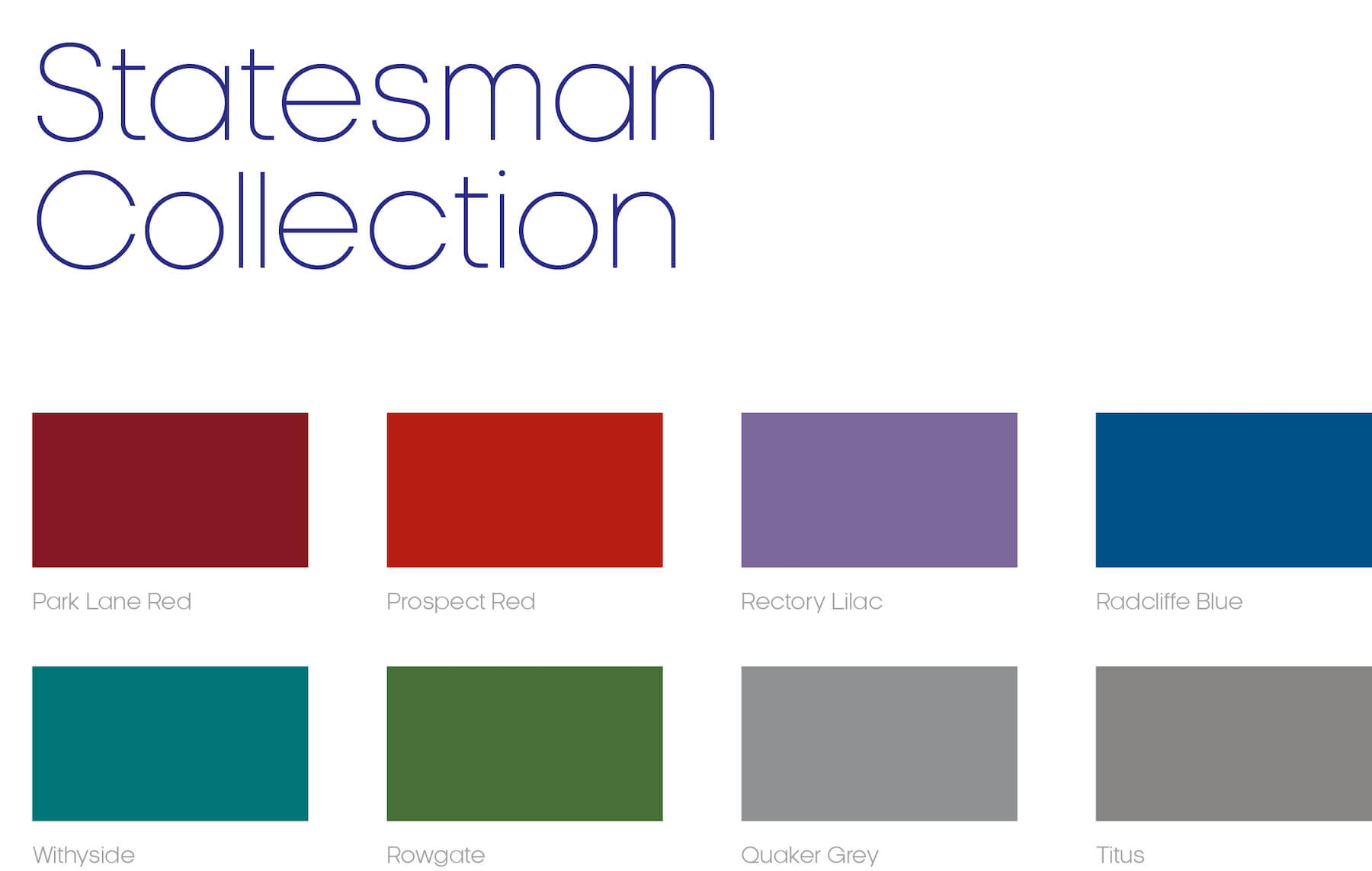 Statesman Collection