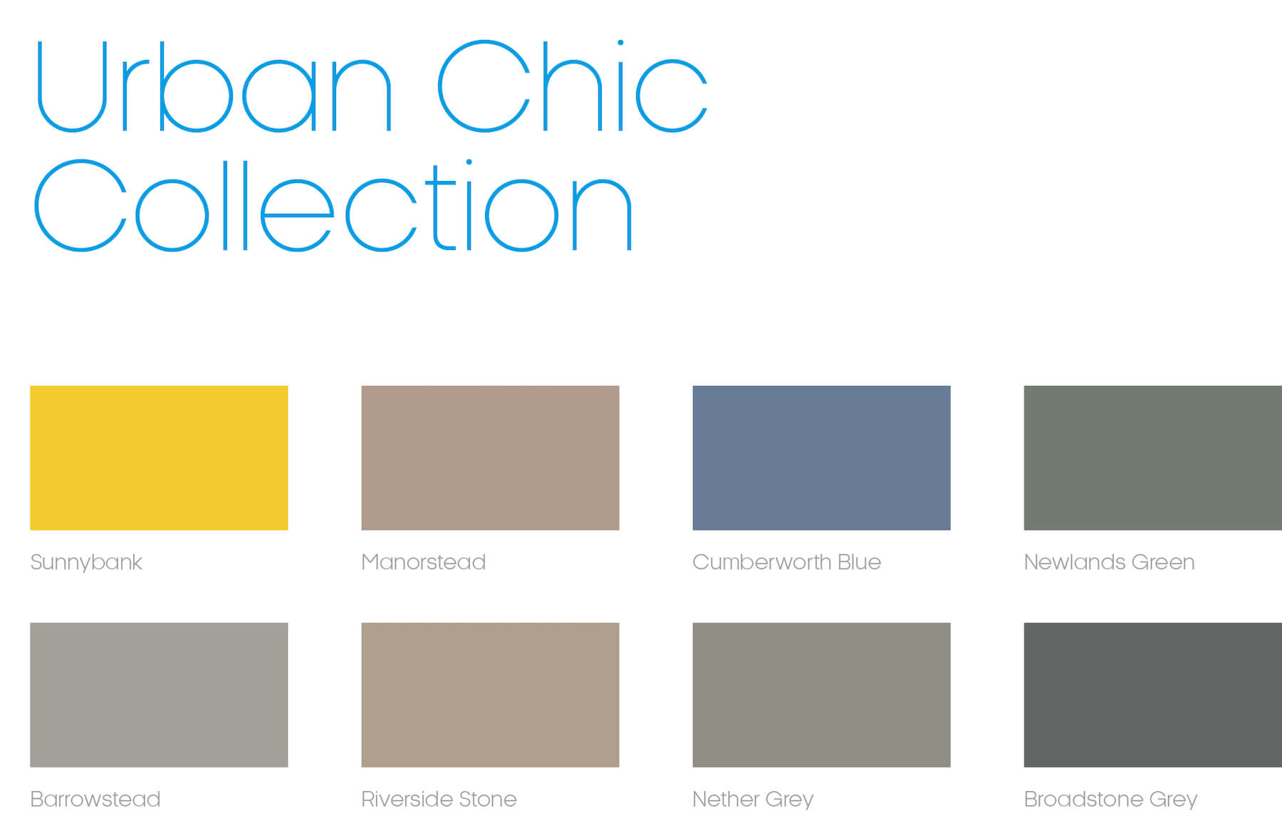 Urban chic collection